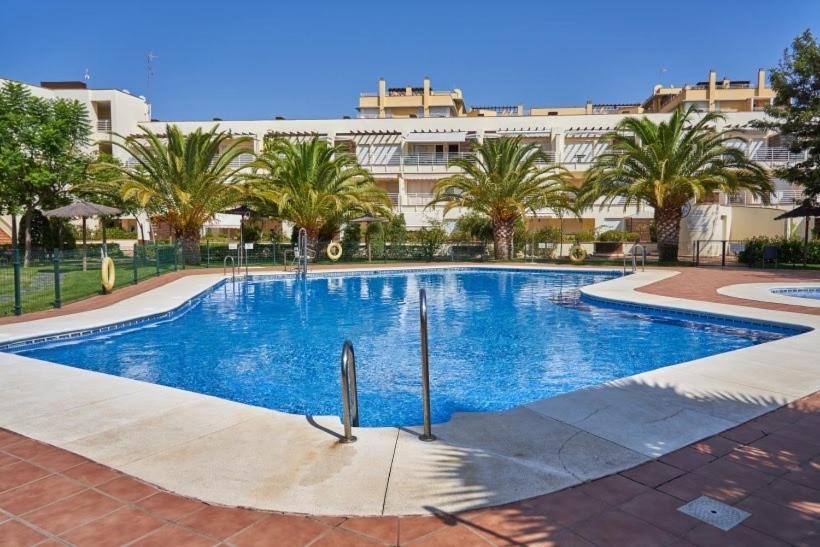 Apartamento primera línea de playa Isla Cristina Urbanización Zarati Exterior foto