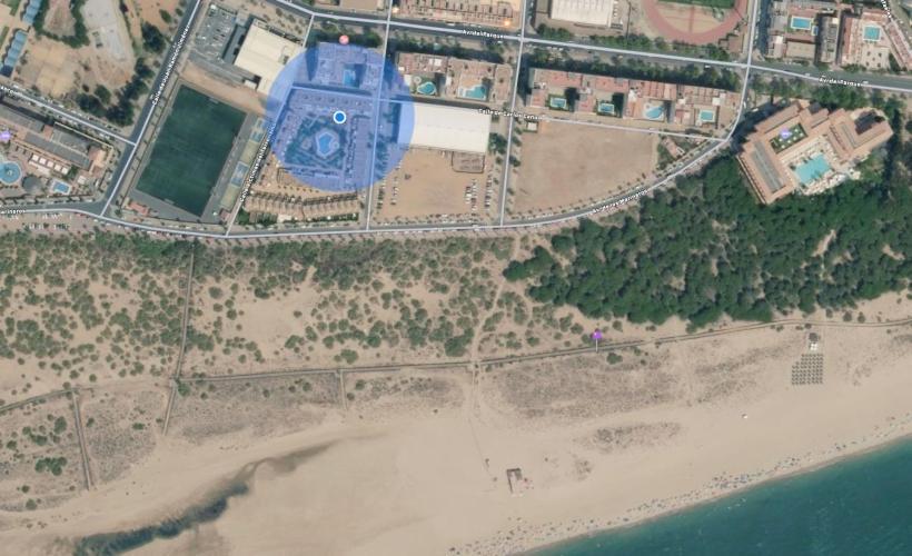 Apartamento primera línea de playa Isla Cristina Urbanización Zarati Exterior foto